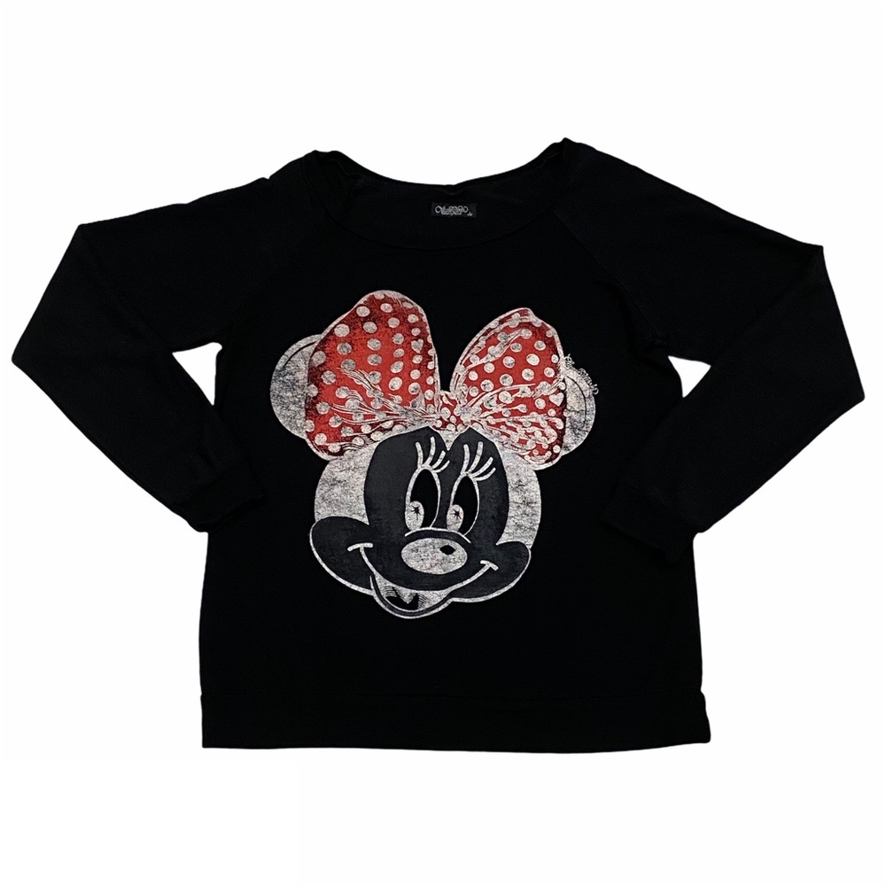 LAUREN MOSHI MINNIE MOUSE DISNEY SWEAT SHIRT